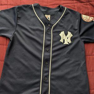 New York Yankees A-Rod Baseball Jersey - Navy Blue (Kids XL)